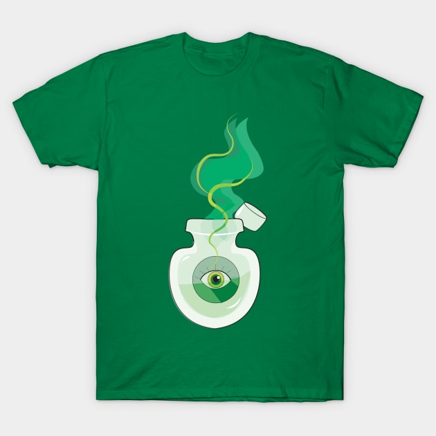 Magical Green Eye T-Shirt by emma17